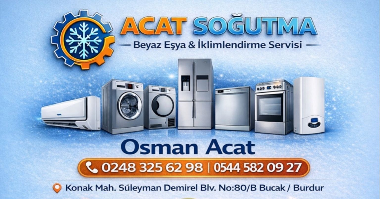 burdur beyaz eşya tamircisi